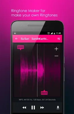 Music Player android App screenshot 2