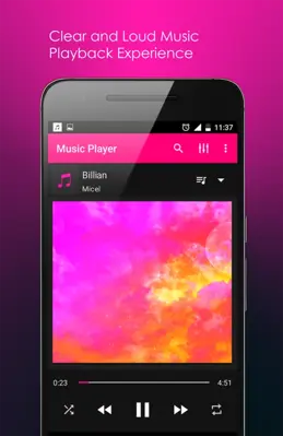 Music Player android App screenshot 4